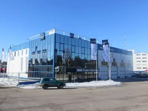 Здание сервиса MAN — фото объекта